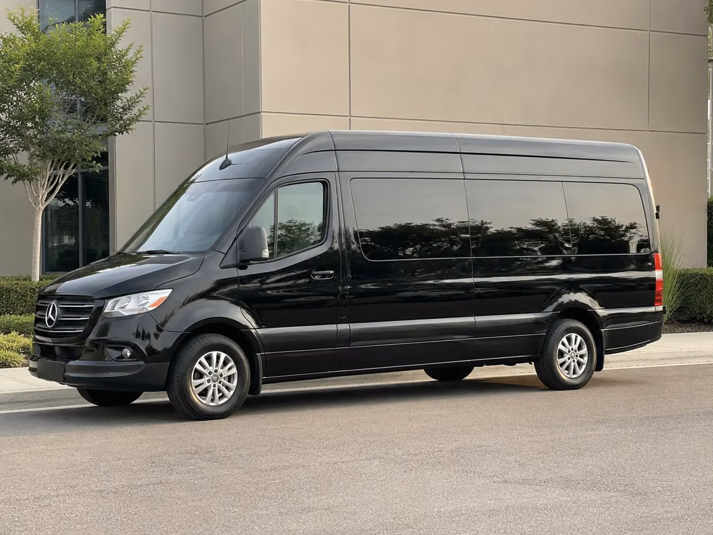 sprinter van with driver