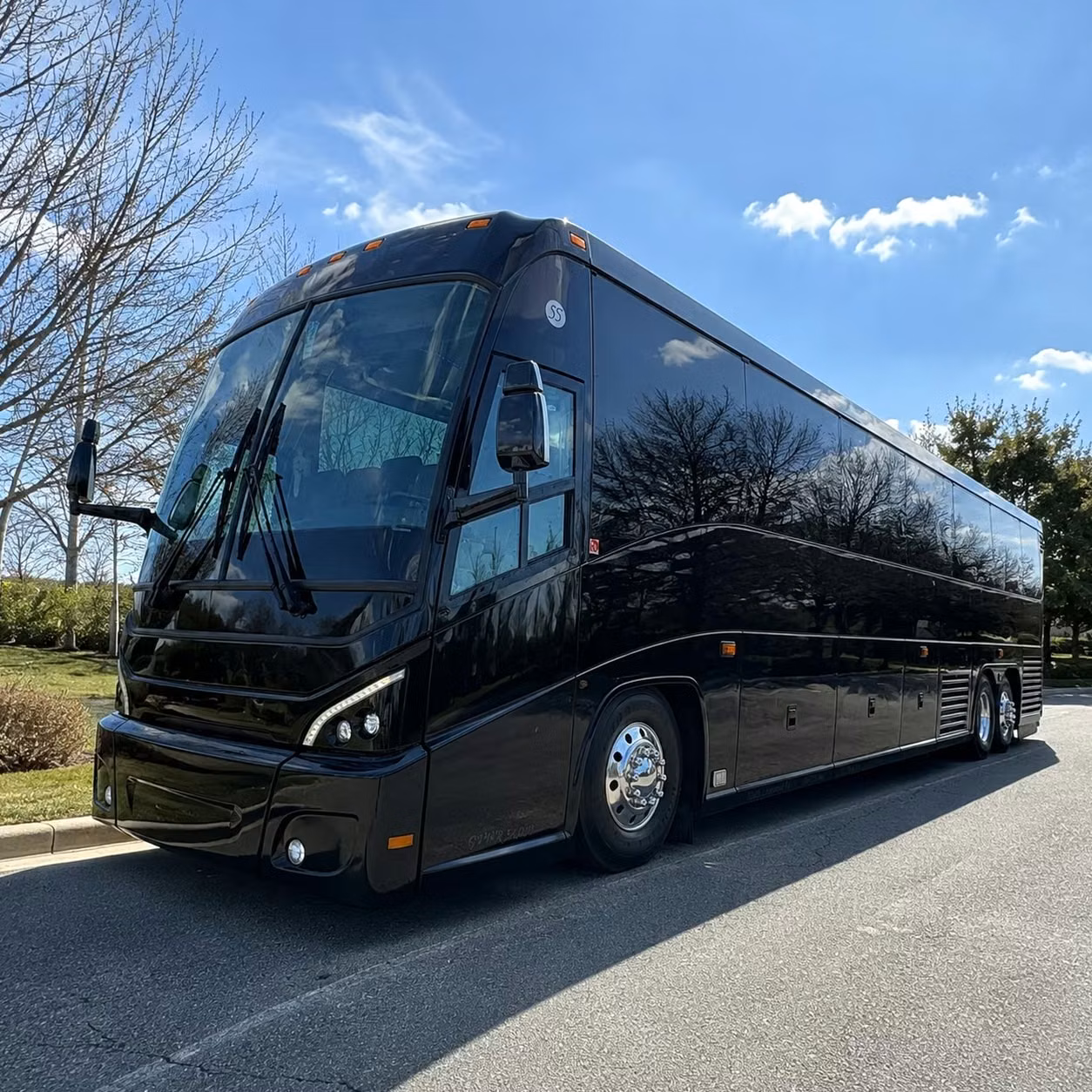 woodland government bus rentals